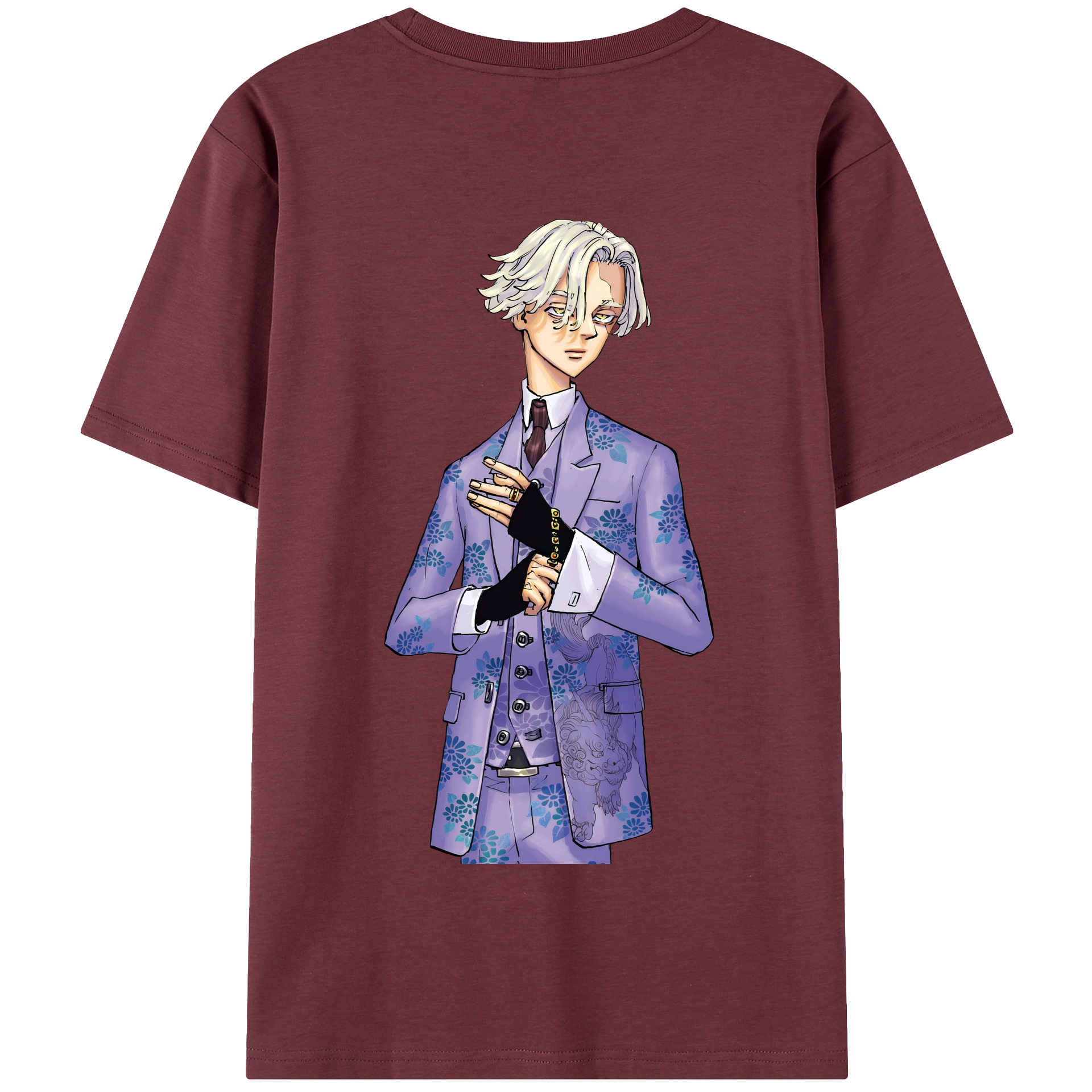 （画像用） 東京リベンジャーズ Tokyo Revengers 綿100％半袖Tシャツ（背面プリント）